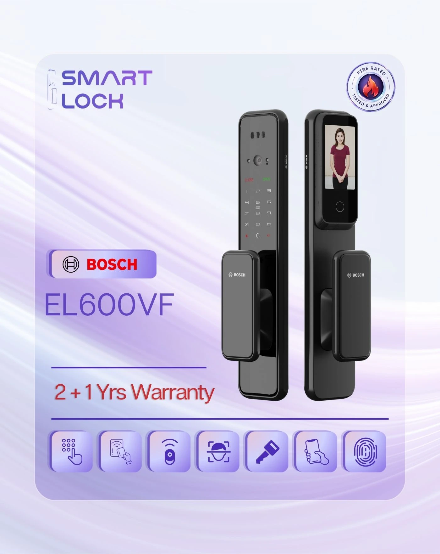 Bosch EL600VF Digital Door Lock