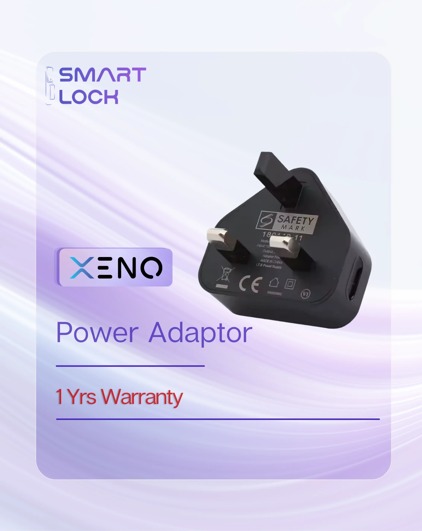 Power Adapter with Type C Cable