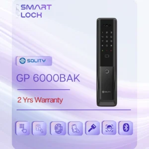 Solity GP 6000BAK Face Recognition Smart Door Lock