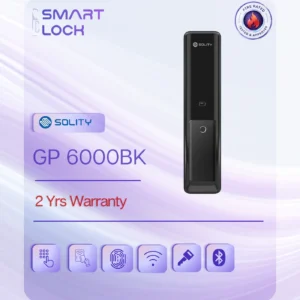 Solity GP6000BK Fire Rated Digital Door Lock