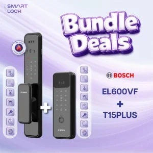 Bosch EL600VF and T15+ Digital Door Lock