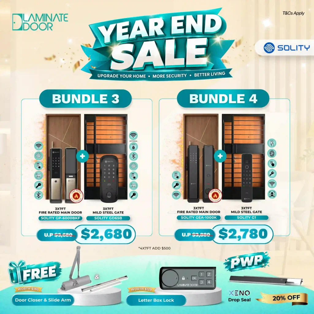 Laminate Main Door, Gate & solity Digital Lock Bundles (1)