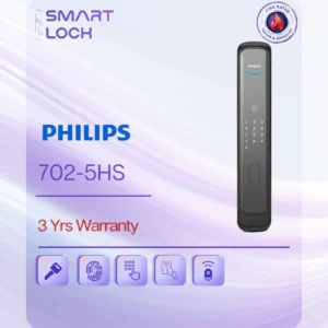 Philips 702-5HS Fire-Rated Push-Pull Digital Door Lock