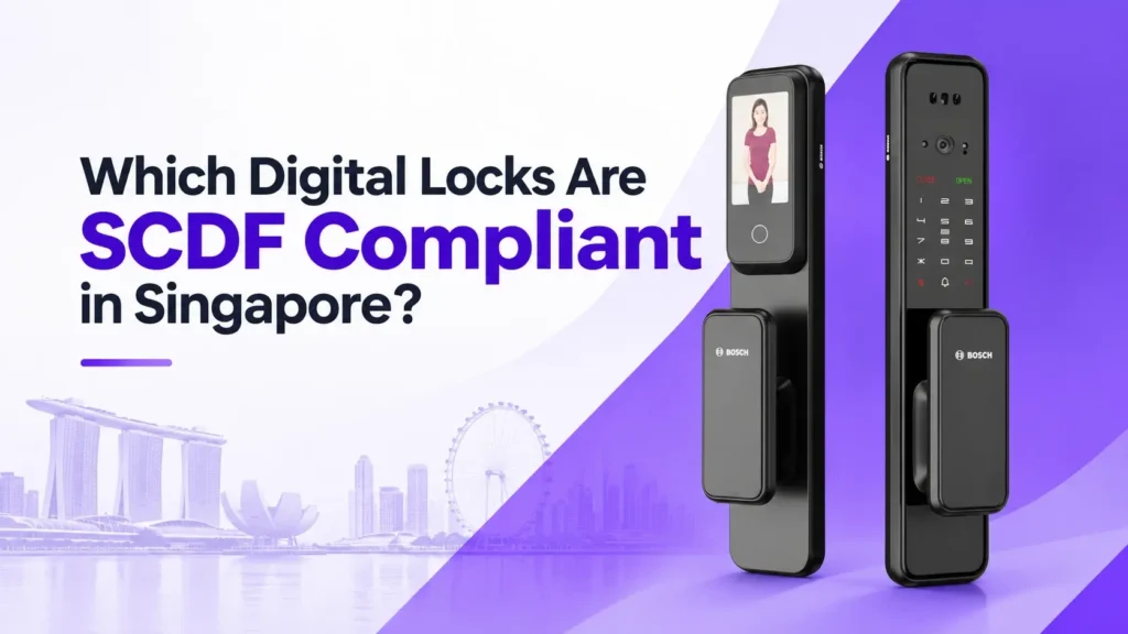 SCDF Compliant Digital Locks in Singapore